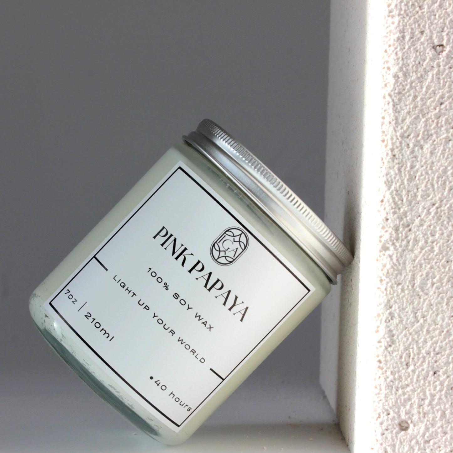 PINK PAPAYA – CANDLE JAR